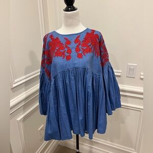 Anthropologie blouse. Size M
